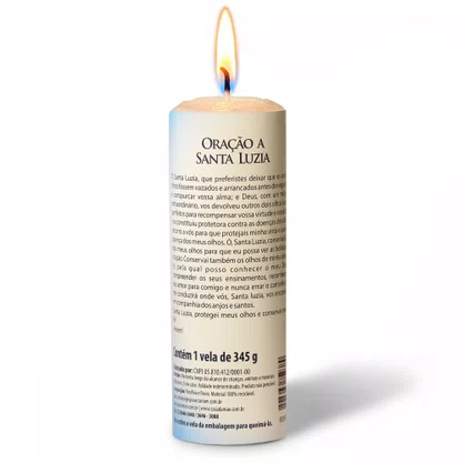 Vela Votiva G Premium Santa Luzia