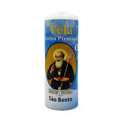 Vela Votiva G Premium São Bento
