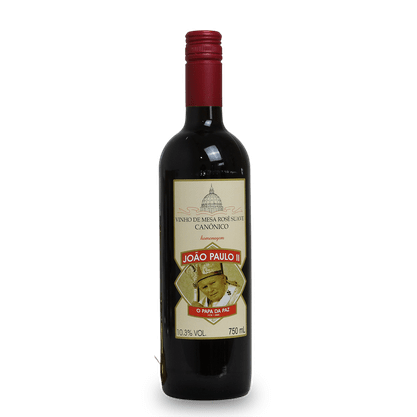 Vinho Rosê Canônico Papa João Paulo II - 750ml 
