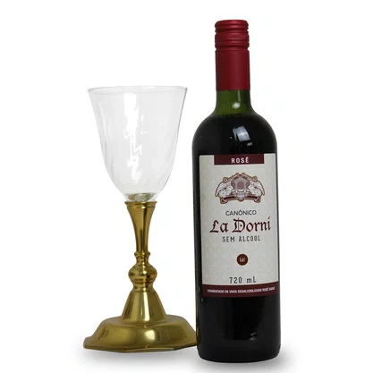 Vinho Rosê Canônico Fermentado Sem Álcool - 720 ml