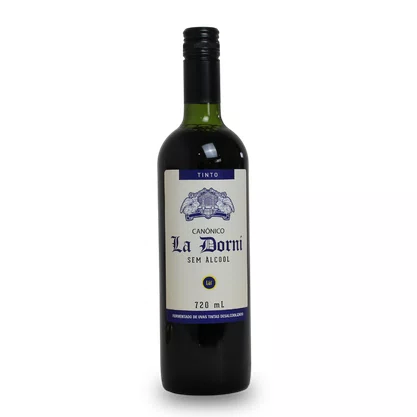 Vinho Tinto Canônico Fermentado Sem Álcool - 720 ml