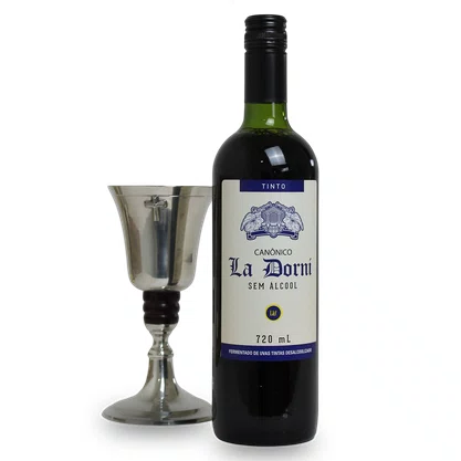Vinho Tinto Canônico Fermentado Sem Álcool - 720 ml