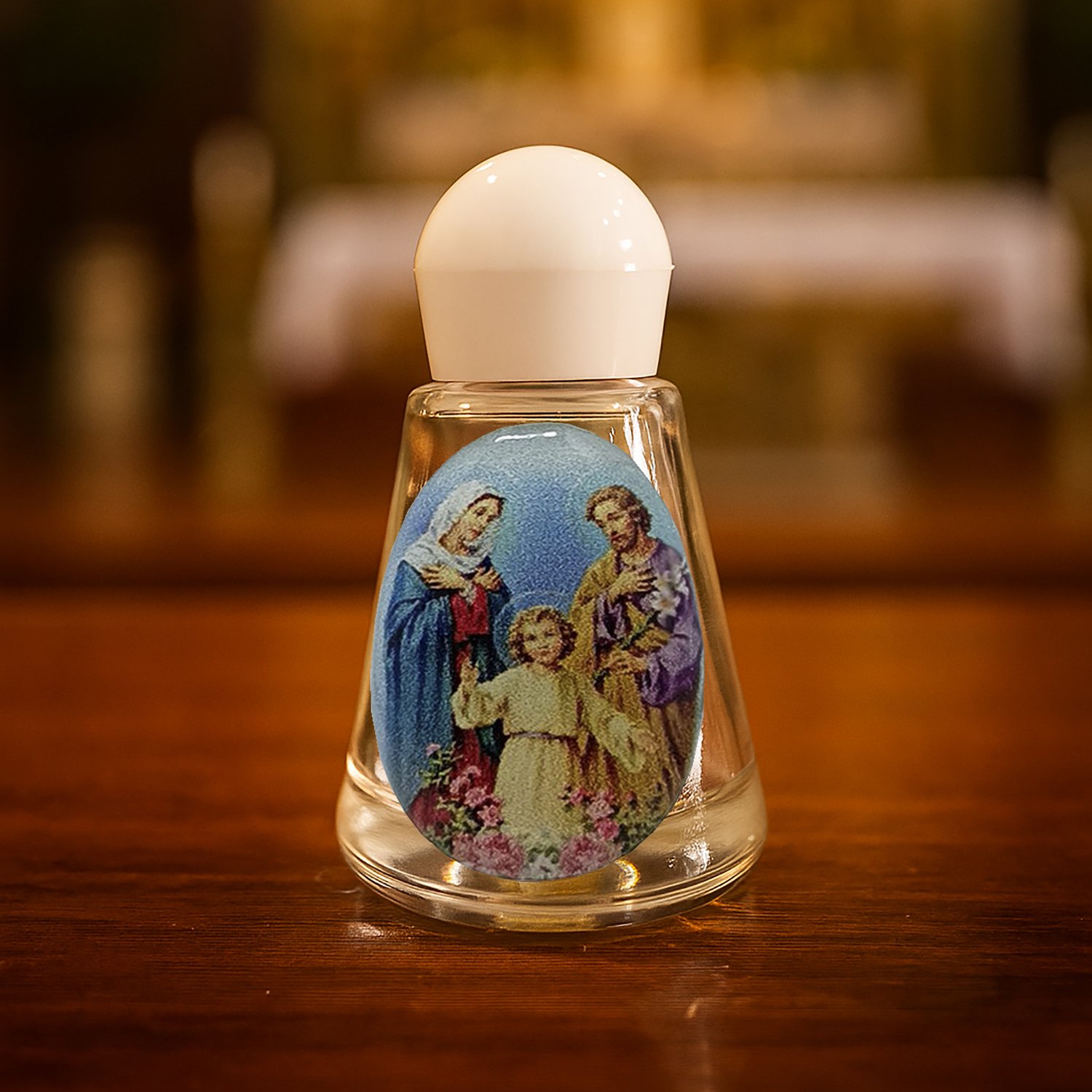 Porta Água Benta Sagrada Família  Color 8ml