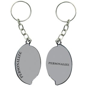 10 Dúzias - Chaveiro Chapa Aba Frente e Verso