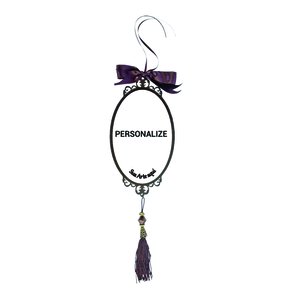 12 unid - Adorno Porta Personalizado Oval G