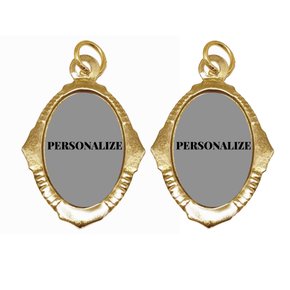 200 unid - Medalha Personalizada Frente e Verso