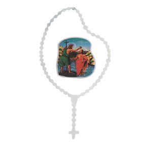 Adesivo Terço São João Batista 17 x 7,5 cm