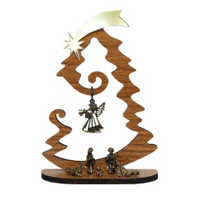 Adorno Árvore do Nascimento - 17 cm x 12 cm