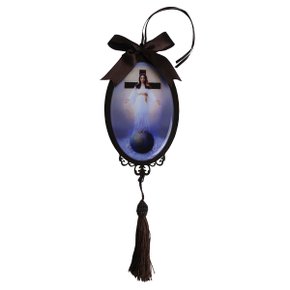 Adorno de Nossa Senhora de Todos Os Povos Mdf Porta Oval G Adorno de Nossa Senhora de Todos Os Povos Mdf Porta Oval G