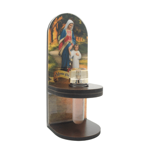 Adorno Porta Água Benta Maria Passa na Frente 20 x 8 cm