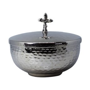 AMBULA ESTANHO PRATA DISTR COM TAMPA 10 X 13