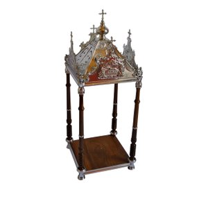 Baldaquino Cordeiro de Deus - 114 cm x 66 cm x 36 cm