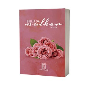 Bíblia Sagrada de Aparecida da Mulher Devota Capa Cristal