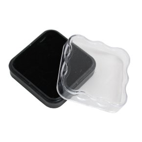 Caixa Acrílica Preta 4,5 cm x 4,5 cm