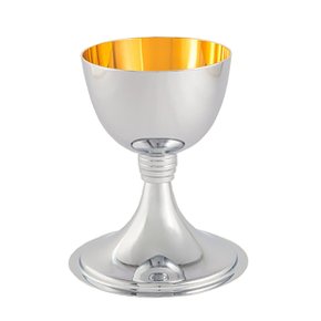 Cálice Cromo - 14 cm x 9,3 cm