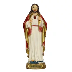 Imagem do Sagrado Coração de Jesus de Resina Importada - 19 cm