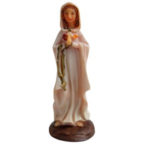 Imagem de Nossa Senhora Rosa Mística de Resina Importada - 7 cm