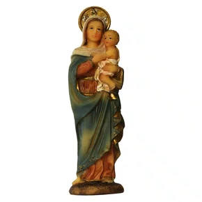 Imagem de Maria e Jesus de Resina Importada - 10 cm