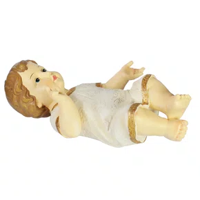 Imagem do Menino Jesus de Resina Importada - 32 cm