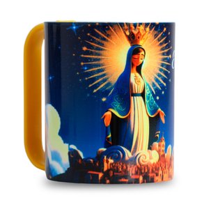 Caneca Polímero Estive em Aparecida Lembrei de Você 400ml