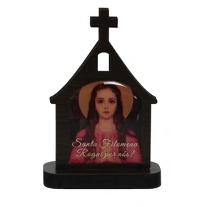 30 unid - Capelinha de Mesa Personalizada MDF - 7 cm