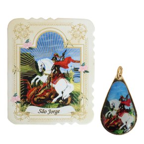 Cartão para Lembrança de São Jorge