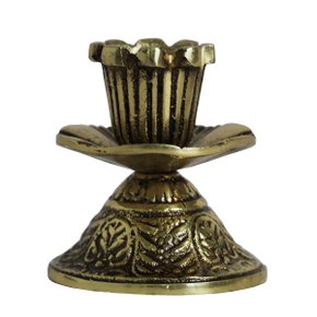 Castiçal Bronze - 7 cm x 6 cm