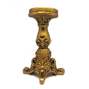 Castical Resina 20 Cm Base Trabalhada