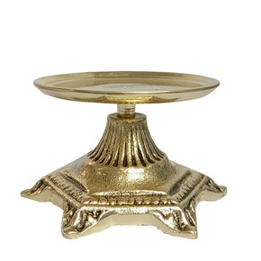 Castiçal Pequeno de Bronze 7 cm x 12 cm