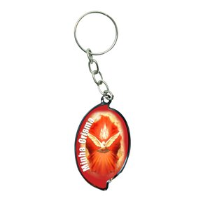 12 unid - Chaveiro Chapa Aba Crisma 12 unid - Chaveiro Chapa Aba Crisma