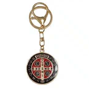 Chaveiro São Bento Medalha Color Mosquete