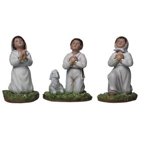 Conjunto Pastores de Resina Nacional - 12 cm