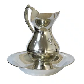 Conjunto Jarra Recortada com Bacia