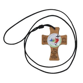 Cordão Cruz Madeira Px Jubileu de Esperança 2025