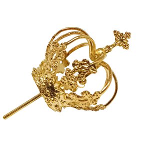 Coroa Dourada 2cm X 4.5cm