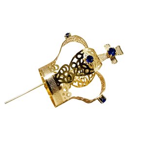 Coroa Dourada 2cm x 4cm