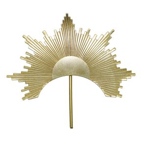 Resplendor Chapa Raiado Dourado - 2 cm