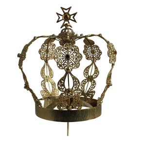Coroa Dourada - 15 cm