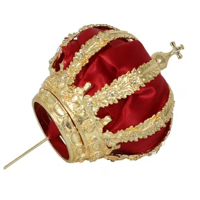 Coroa Dourada Fundição - 10 cm