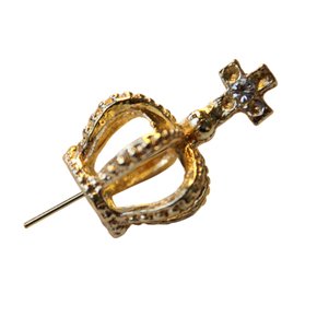 Coroa Folheada Mini para Imagem de Nossa Senhora 1,1cm x 1,7cm