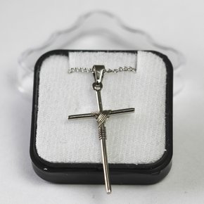 Corrente Cruz Grande - Inox