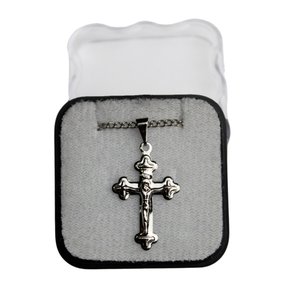 Corrente Crucifixo Malta - Inox