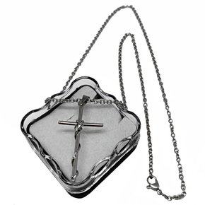 Corrente Inox Cruz Fio 2mm