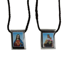 12 unid - Escapulário Nossa Senhora do Carmo