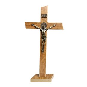 Crucifixo Parede e Mesa MDF Athenas - 37,5 cm