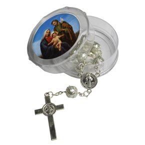 Dezena Carro São Bento Prata Pérola 6 mm