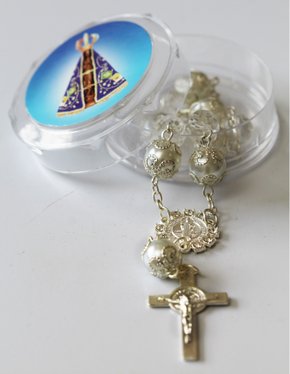 Dezena de Carro São Bento Prata Pérola - 10 Mm