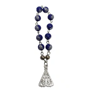 Dezena de Nossa Senhora Aparecida Medalha Prata Conta Azul