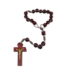 Dezena Vermelha Trancada Crucifixo