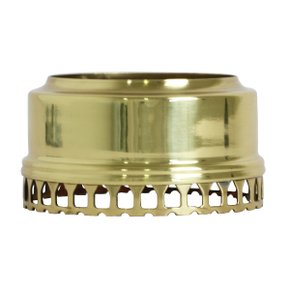 Economizador de Vela Luxo em Dourado - 5,5 cm x 10 cm